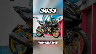 Evolution of Yamaha R15 🔥(2000 ~ 2024) #shorts #virel #yamaha15