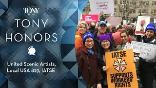 United Scenic Artists, Local USA 829, IATSE | 2022 Tony Honors Acceptance Speech