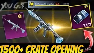 Classic Crate Opening  PUBG mobile / Free Glacier M416 Trick / Classic Crate Kaha Sa lain / PUBG/
