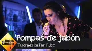 La bonita magia de Pilar Rubio creando pompas de jabón - El Hormiguero 3.0