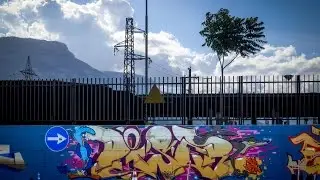 PYSER @ 39C Jam 2015 Bolzano, Itlay - Retro Timelapse Graffiti