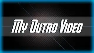 Professional outro template using Sony Vegas 12 Pro - GraingerGames