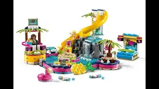 FRIENDS HEARTLAKE ANDREA'S POOL PARTY 41374 SX LEGO COMPATIBLE BUILDING BLOCKS (3027)
