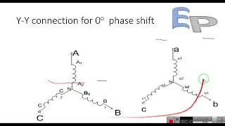 Star Star connection ( hindi )|| three phase transformer