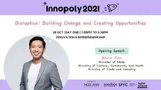 Opening Speech by MOS Alvin Tan