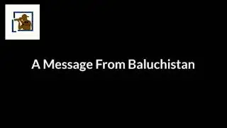 Hum bhi dekhain ge ! A message from balochistan to India Music: Dixon wilson  Singer: Samar Raza