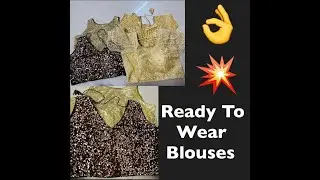 Amazon Budget Friendly Designer Blouses Haul #amazonhaul #blouse #budgetfriendly