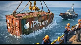 Salvaging 50 Tons of Sunken iPhones: The Ultimate Test