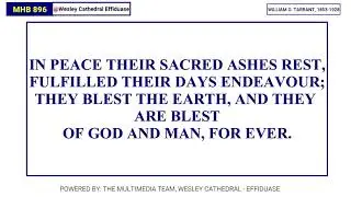 MHB 896 - NOW PRAISE WE GREAT AND FAMOUS MEN @wesleycathedraleffiduase7847
