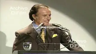 Carlos Menem lanzamiento plan Argentina 2000 Integracion Nacional 1997