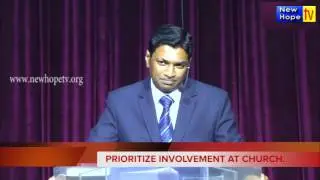 Prioritize Your Spiritual Life - By Rev. Shine P Thomas