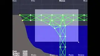 Bridge Building Game: Map Pack 01-Old Level 07 [Video Guide|Gameplay]