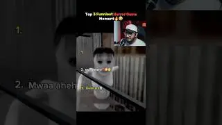 Top 3 Funniest Horror Game Moment (Bro keeps kissing it so gross🤮) #horrorgame #funnygame #scary