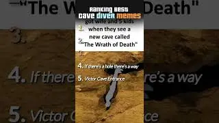 Ranking Best Cave Diver Memes #ranking #cave #funny