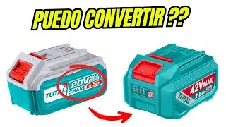 &iquest;Se puede convertir una bater&iacute;a TOTAL de 20V en 42V? ⚠️ Lo que DEBES saber antes de intentarlo