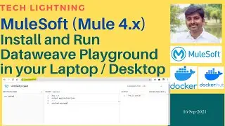 MuleSoft &mdash; Как загрузить и установить Dataweave Playground на ноутбук | Docker | DockerHub | DW2.0
