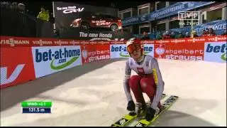 Bischofshofen 2 seria KAMIL STOCH 4 miejsce