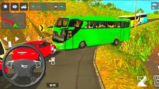 ☠️Bus Accident😰on Mountain Road 🚍💥 Realistic Bus Simulator Game