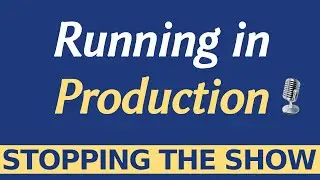 Taking an Indefinite Break from the Running in Production Podcast