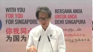Speech by Lim Swee Say (08 Sept 2015) - Fullerton Rally