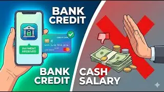 Always ask your employer to credit salary in bank account and says no to CASH SALARY