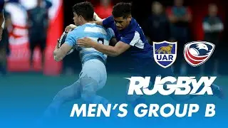 RugbyX: Men's Group B -  Argentina vs USA