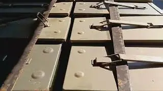 Truckload of Ammo Cans Heading to the RK Gun Show in Kansas City, Missouri.  Militarysurplusllc.com