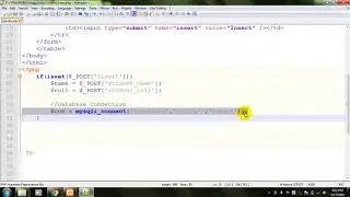 How to insert data into database using HTML Form & PHP ( Bangla Tutorial ) by MP Tech HouseBD