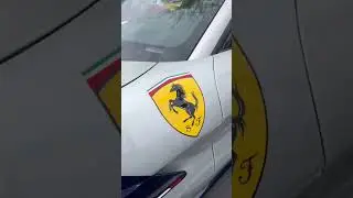Worlds only Bare Aluminum Ferrari F12 TDF #shorts