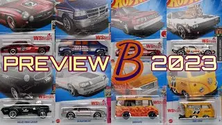 Preview | Hot Wheels Case B 2023 - Mercedes Benz 300 STH