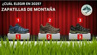 Las 3 mejores ZAPATILLAS de senderismo para hombre (COMPARATIVA 2025)
