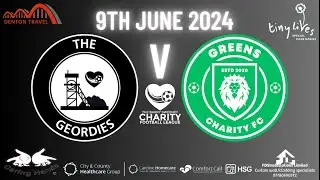 Geordies V Greens JUNE - THE BARRY SWEENEY CHARITY FOOTBALL LEAGUE