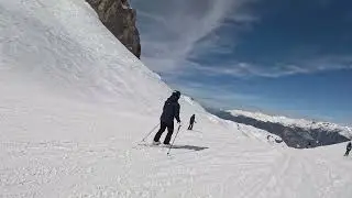 Chanrossa to Ariondaz, COURCHEVAL 08/03/25