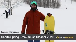Ian's Review-Capita Spring Break Slush Slasher Snowboard 2020-Snowboards.com