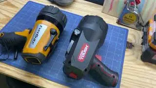 Hyper Tough LED 1300 lumens Flashlight vs EverBrite LED Spotlight Flashlight 1000 lumens