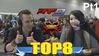 SF5 - Battle Arena Melbourne 9 TOP8 Part 1 - BAM 9