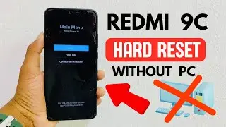 REDMI 9C HARD RESET 2024! #hardreset #redmi9c #pattern