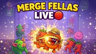 LIVE 🔴 Merge Fellas Gameplay | Relaxing Screencast #satisfying #gaming