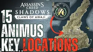 Find All Animus Keys From Claws of Awaji AC Shadows Fast