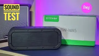 BlitzWolf Bw-wa5 100w Sound Test!!😱👑