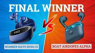 Number Navo Buds  Z1 vs boAt Airdopes Alpha⚡️Best TWS Under ₹1000?🔥Only One Wins!