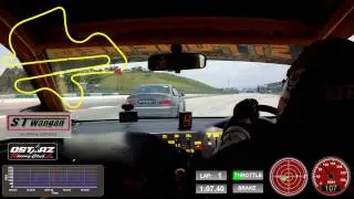 ST Wangan Time Attack EVO 9 Powered by QStarz in Sepang