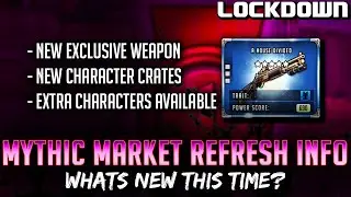 TWD RTS: New Mythic Market Refresh, What Is New? The Walking Dead: Road to Survival
