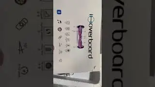 iHoverboard H1 6.5 Inch hoverboard with Bluetooth & LED Lights for kids, teenager, adults