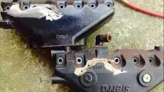 DIY Boat Repair: How I Welded a Cast Iron Mercruiser Exhaust Manifold (EASY Method!)