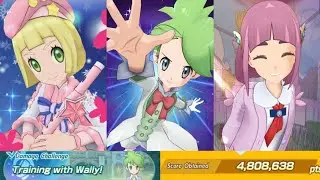 Getting 4.8M in Best Boy Wally's Damage Challenge with SS Wally, Holiday Lillie & Lacey (Fairy 3v1)