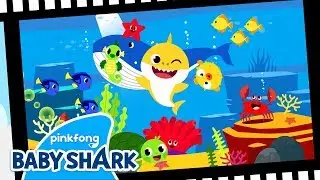 Colors in the Sea | Sing Along with Baby Shark | Baby Shark Songs | Baby Shark Official