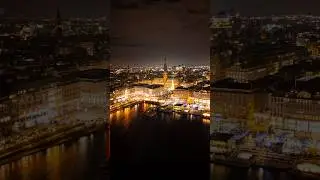 I Spent 24 Hours at Hamburg's MAGICAL Christmas Market #hyperlapse #drone #travel