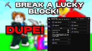 INSANE Lucky Block DUPE Script 🤯 | Break a Lucky Block!