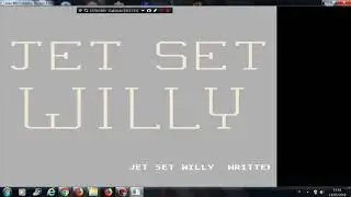 Jet Set Willy - Atari 8-bit - emulador Atari 800 Emulator Version 4.0.0